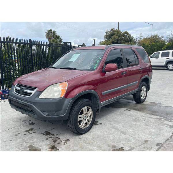 HOND CR-V 2002 APPT/DUP-T SMOG