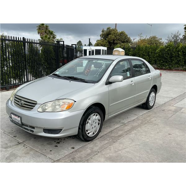 TOYT COROLLA 2003 WAIT/TITLE