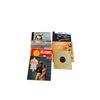Image 2 : 2 Vintage Magazine Racks With Assorted Vinyl Records & Wooden Trash Bin