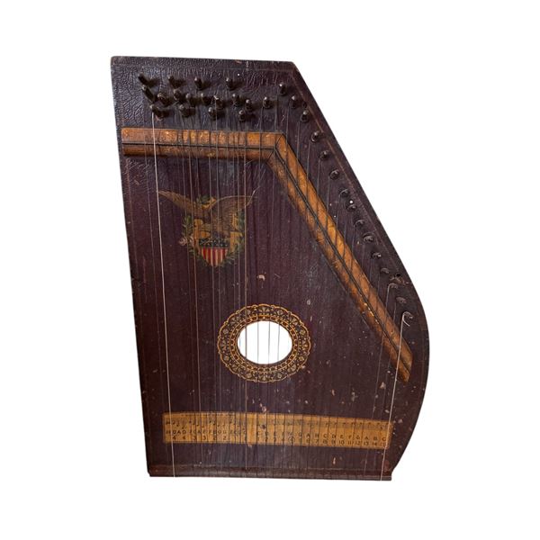 Antique A.W. Hendrick's Hawaiian Mandolin Harp