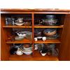 Image 1 : Assorted Dishware, Cups, Pin Wheel Crystal, Steins, Candle Stick Holders, & More