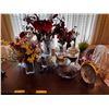 Image 1 : Assorted Collectibles: Home Décor, Vases, Teacups/Saucers, Plates, & More
