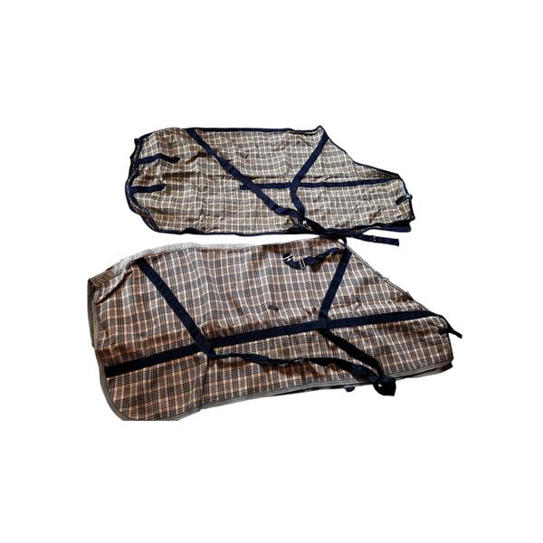 3 Medium Size Horse Blankets (2 Winter 1 Spring)
