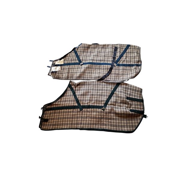 2 Winter Medium Size Horse Blankets
