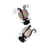 Image 1 : Pair Of White Orb Light Fixtures