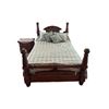 Image 1 : Vintage Victoriaville 4 Post Bedframe (Queen) 