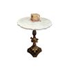 Image 1 : Vintage Hollywood Regency Marble Top Cherub Side Table