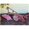 Image 2 : 2 Vintage Tractor Attachments: 10" 6 Disk Plow & Furrow Plow