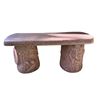 Image 2 : 2Pc TPI Outdoor Squirrel Themed Set: Bench 