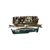 Image 1 : 4 Boxes Of Ford Galaxie Parts: Head Lights, Tail Lights, Interior/Exterior Trim, & More