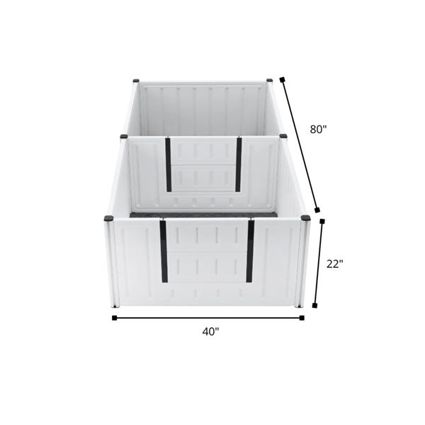 Artemis Whelping Box Plus Pet Crate - $468.95 Retail Value - BNIB - White