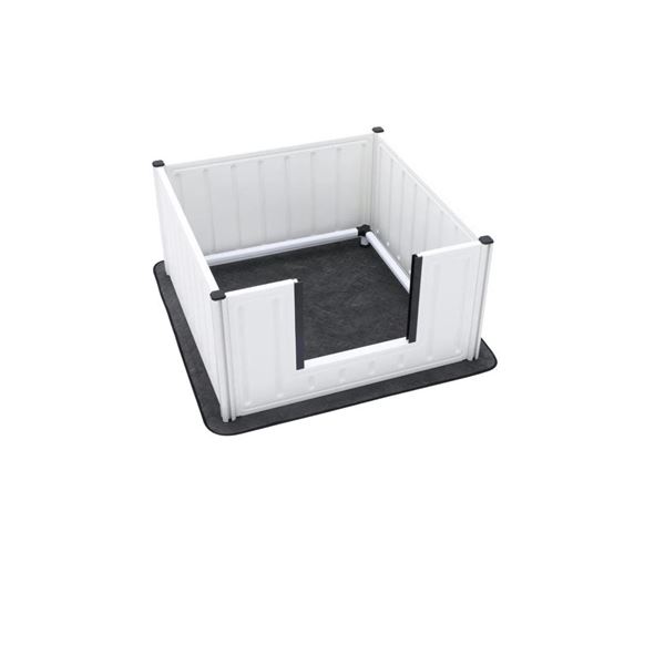 Artemis Whelping Box  Pet Crate - $328.95 Retail Value - BNIB - White