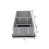 Image 1 : Artemis Whelping Box Plus Pet Crate - $468.95 Retail Value - BNIB - Gray