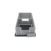 Image 2 : Artemis Whelping Box Plus Pet Crate - $468.95 Retail Value - BNIB - Gray