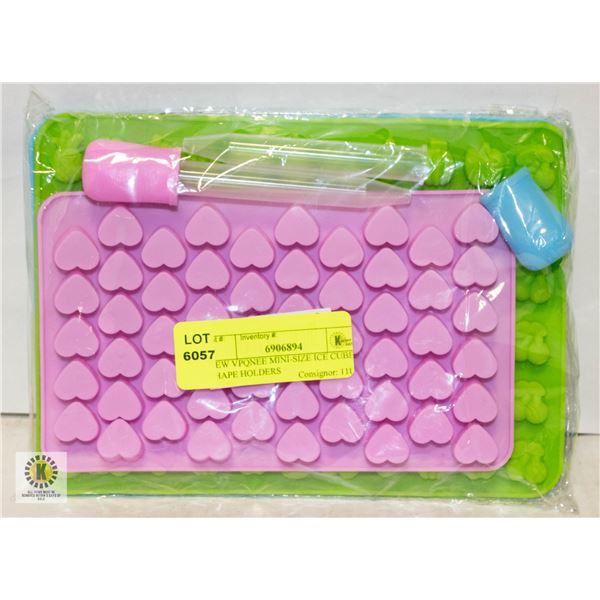 NEW VPQNEE MINI-SIZE ICE CUBE SHAPE HOLDERS