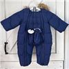 Image 1 : NEW MURMURBEAR NAVY SNOWSUIT 9-12 MONTHS