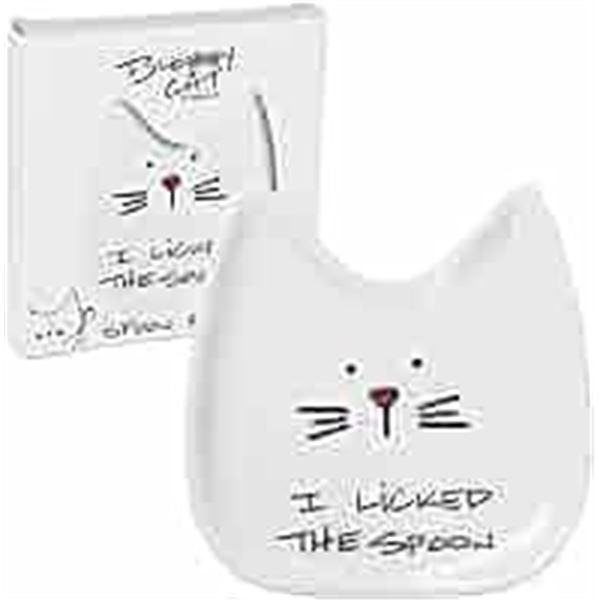 BRAND NEW BLOBBY CAT LICKED THE SPOON 5" SPOON