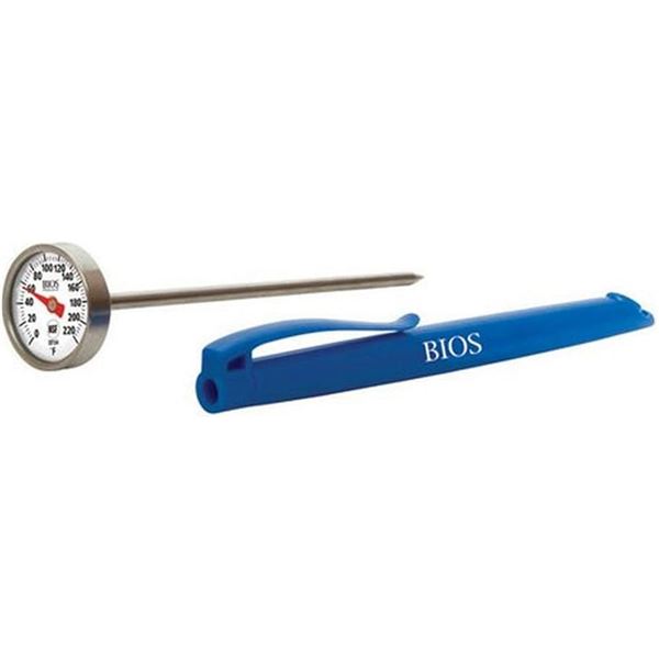 NEW 2 X BIOS F DIAL INSTANT READ THERMOMETER BLUE