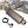Image 1 : NEW JFG RACING SLIP ON EXHAUST 1.5-2" STREET BIKE