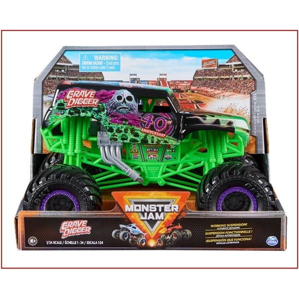 BRAND NEW MONSTER JAM GRAVE DIGGER