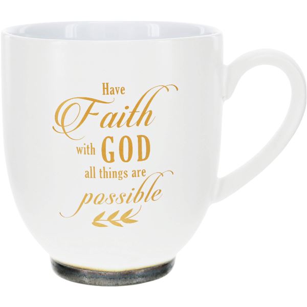 NEW 15.5 OZ BLESSED BY YOU FAITH CUP