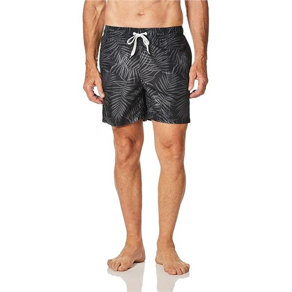 NEW KANU SURF XL BLACK SWIM TRUNKS