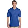 Image 1 : NEW JERZEES 2XL BLUE COLLARED SHIRT
