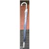 Image 1 : BRAND NEW CLEAR PLASTIC UMBRELLA WITH WHITE HANDLE