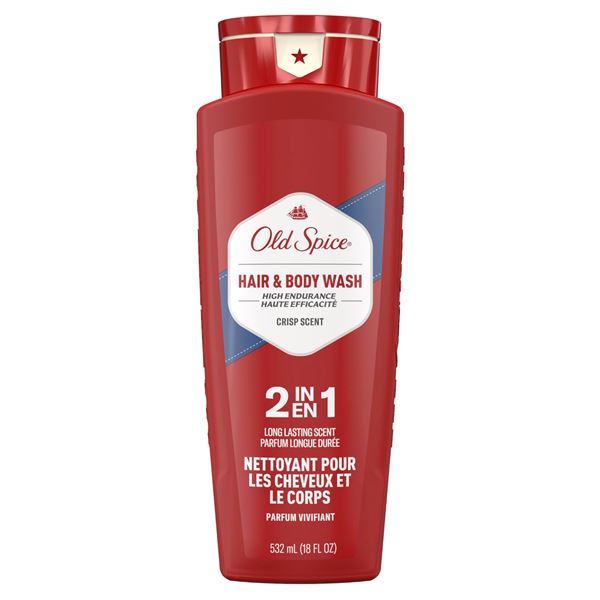 NEW 532ML OLD SPICE HAIR AND BODY WASH