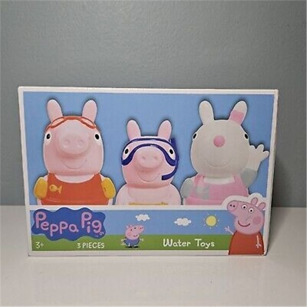 BRAND NEW 3 PACK PEPPA PIG WATER TOYS
