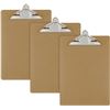 Image 1 : NEW 3 PACK OF HARDBACK CLIPBOARDS