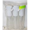 Image 1 : NEW 3 PACK OF WHITE SPRAY BOTTLES