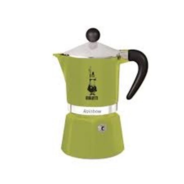 NEW 1 CUP BIALETTI RAINBOW GREEN