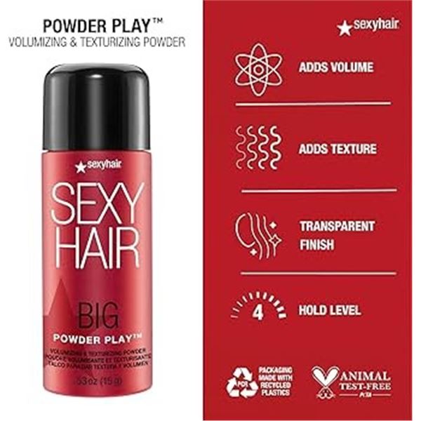 NEW 15G SEXY HAIR BIG POWDER PLAY