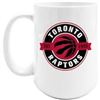 Image 1 : BRAND NEW 14 OZ TORONTO RAPTORS WHITE MUG