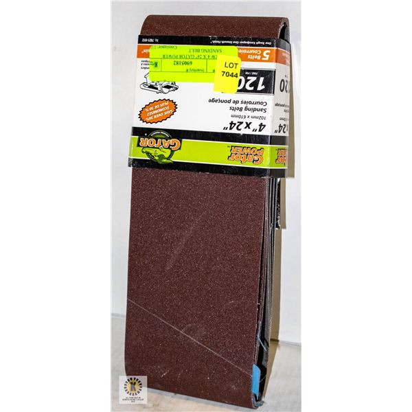 NEW 4 X 24" GATOR POWER SANDING BELT