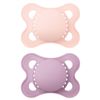 Image 1 : NEW 2 MAM ORIGINAL SILICONE PACIFIERS
