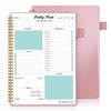 Image 1 : NEW REGOLDEN BOOK DAILY PLANNER UNDATED PINK