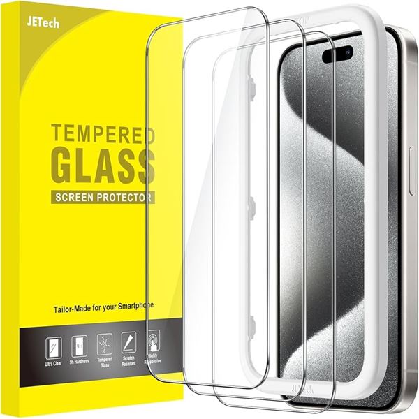NEW JETECH TEMPERED GLASS SCREEN PROTECTOR IPHONE