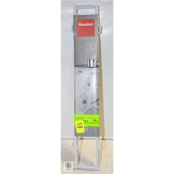 NEW METALTEX TAPA SET OF 2 LID HOLDERS
