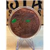Image 1 : Lot 10-1) 10 oz Alien copper round