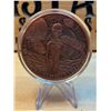 Image 3 : Lot 10-1) 10 oz Alien copper round