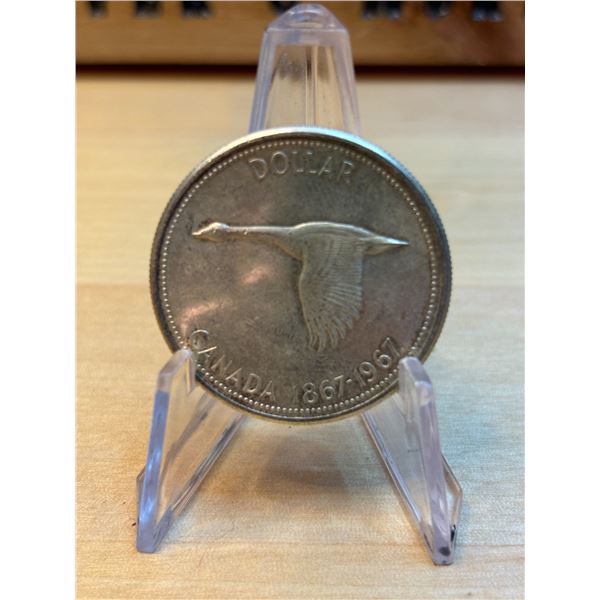 Lot 19-1) 1 Canadian dollar 1967