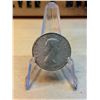 Image 3 : Lot 55-1)  50c Canadian coin 1957
