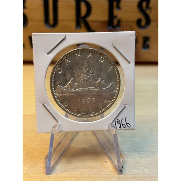 Lot 67-1) 1 Canadian dollar 1966