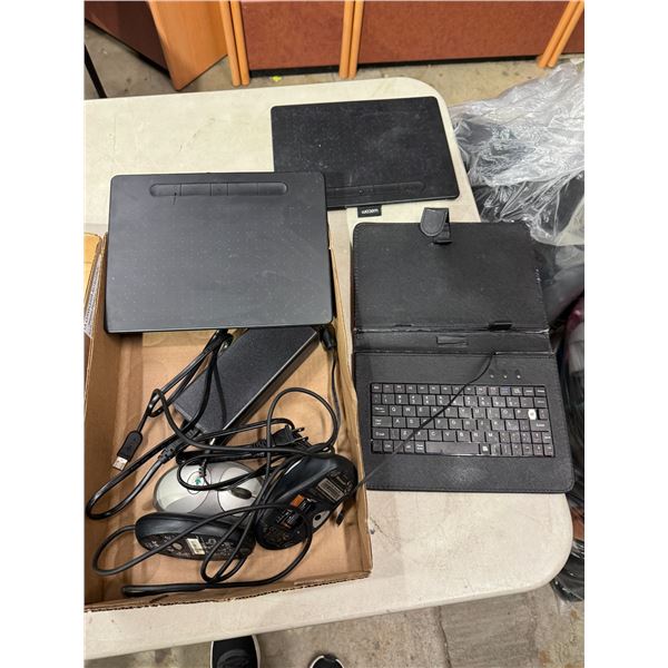 Wacom , keyboard and mice