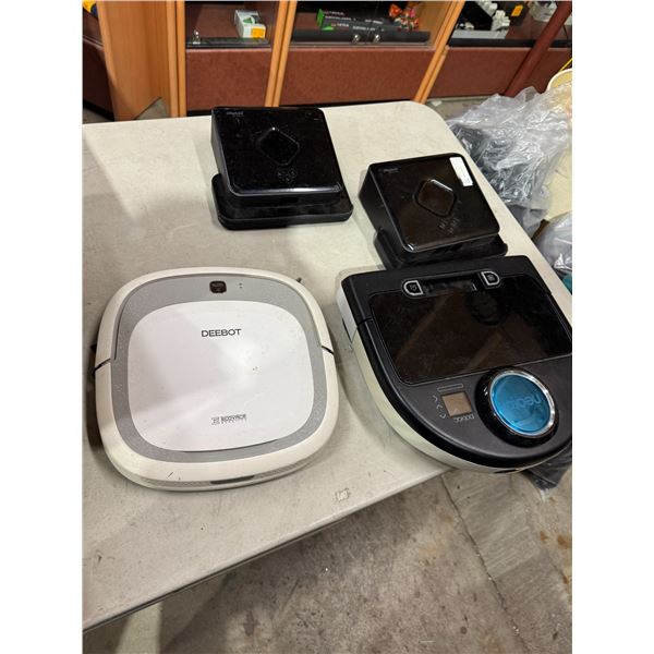 I robots and other vacuums, no power cords or charging stations
