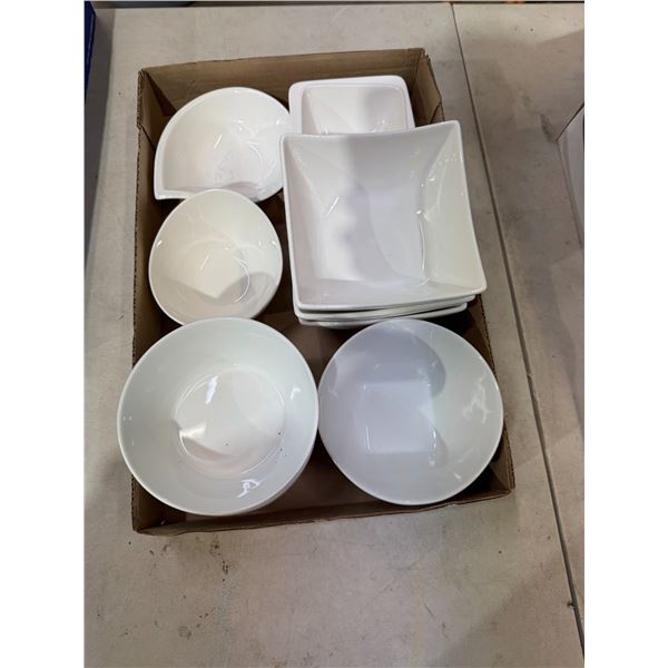Assorted dishes