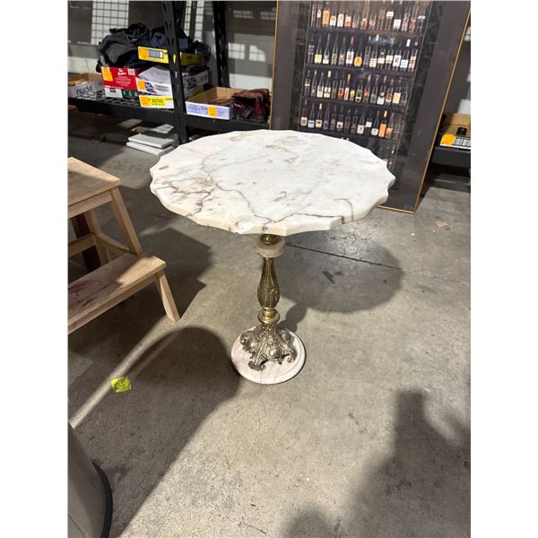 pedestal table see second picture has small chip