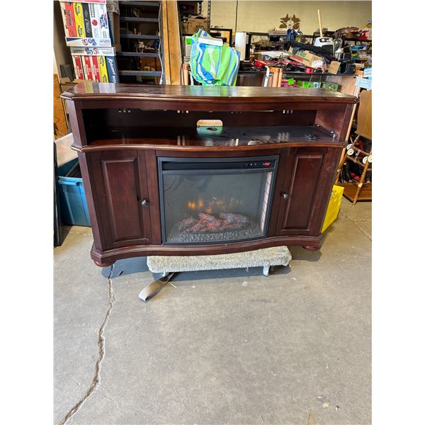Electric fireplace with remote tested working
